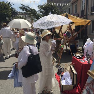 Lovely Attire and Beautiful Parasols
